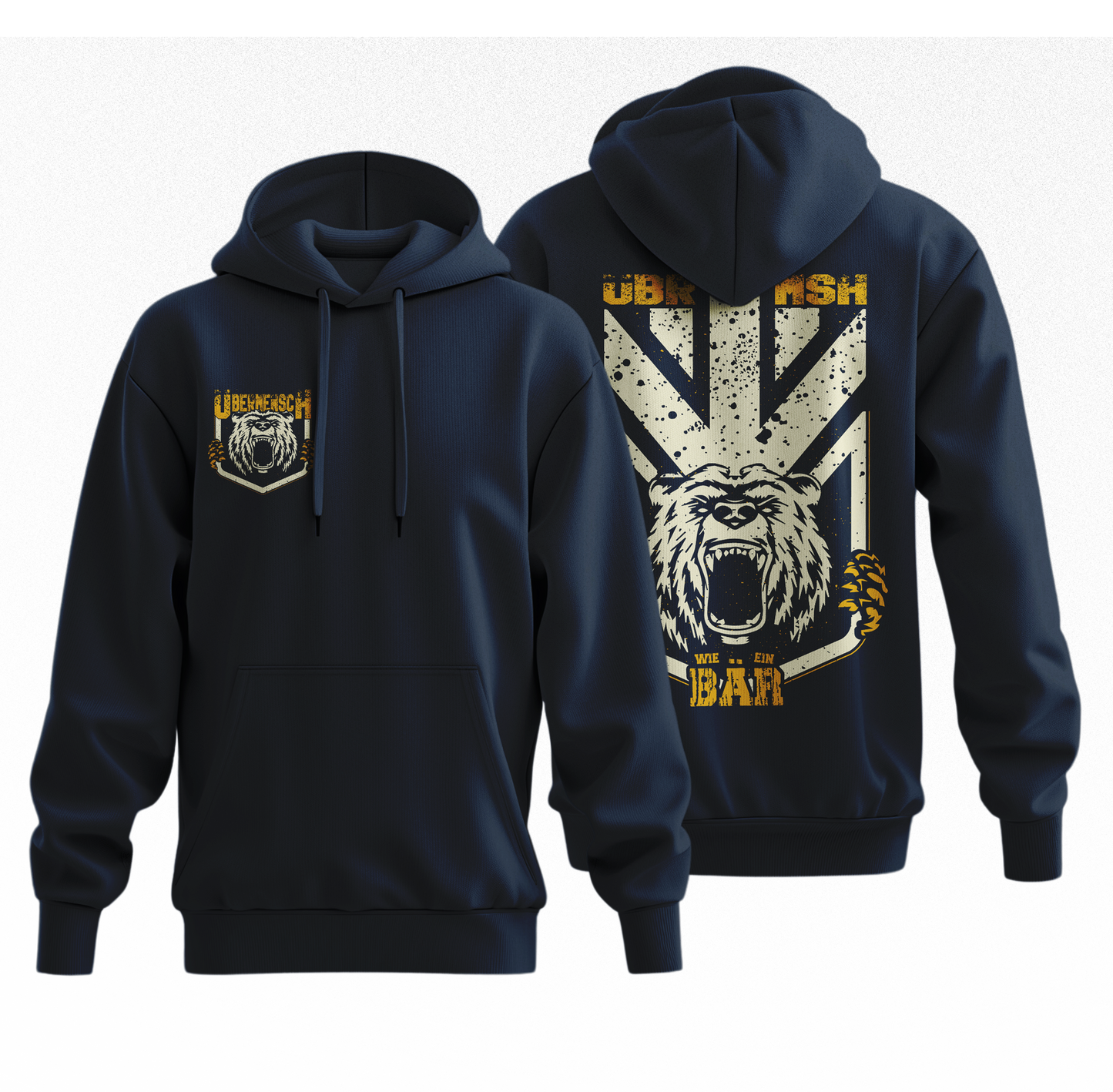 Übermensch // Wie ein Bär // Hoodie